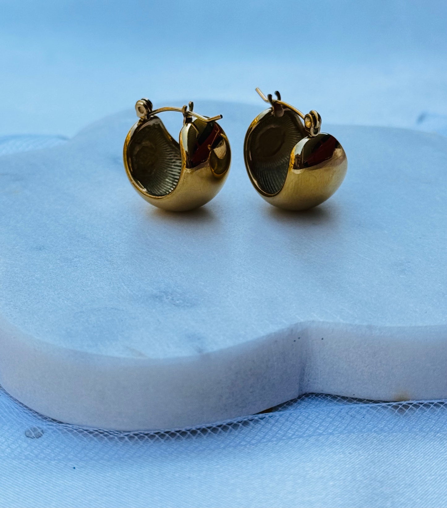 Eloise hoops.
