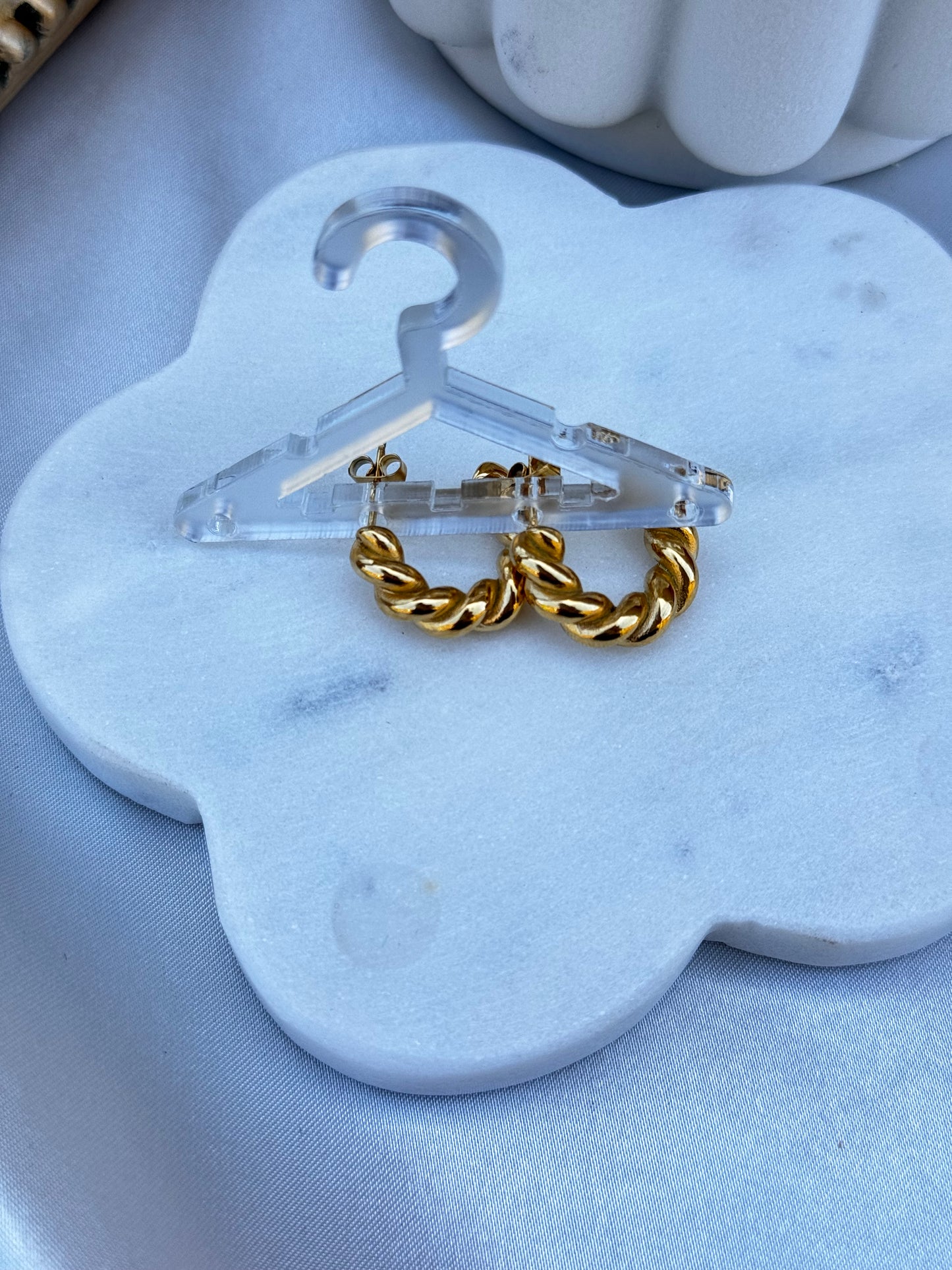 Mini Twisted hoops