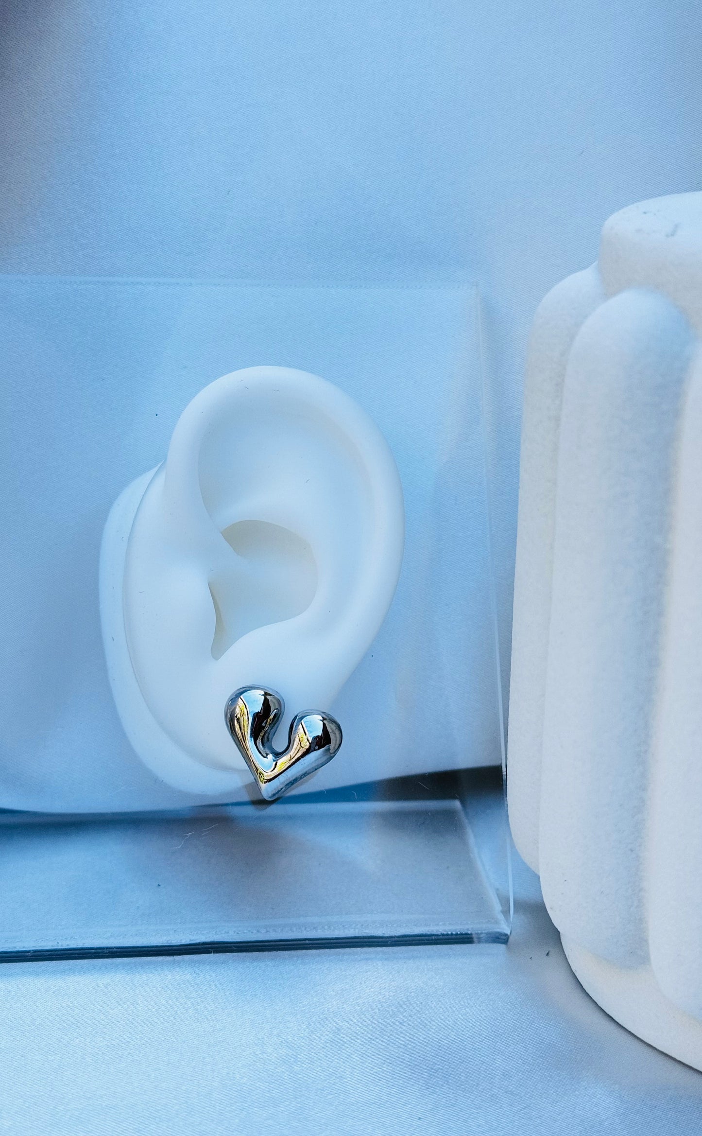 Two Hearts Earrings