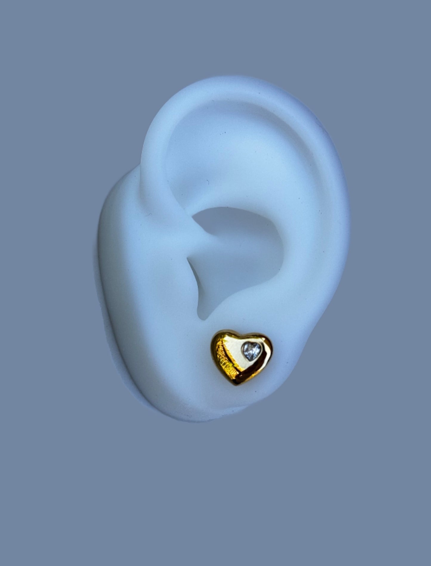 Minimalist Love Studs.
