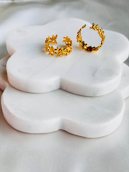 Floral Ring.